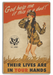 God Help Me! Soldier War Poster Vintage Military Pin-Up Girl Art Rendering - Prints54.com