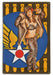 Hap Arnold Miss Military Pin-Up Girl Art Rendering - Prints54.com