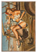 Vintage Military Pin-Up Girl Hello General! War Years Art Rendering - Prints54.com