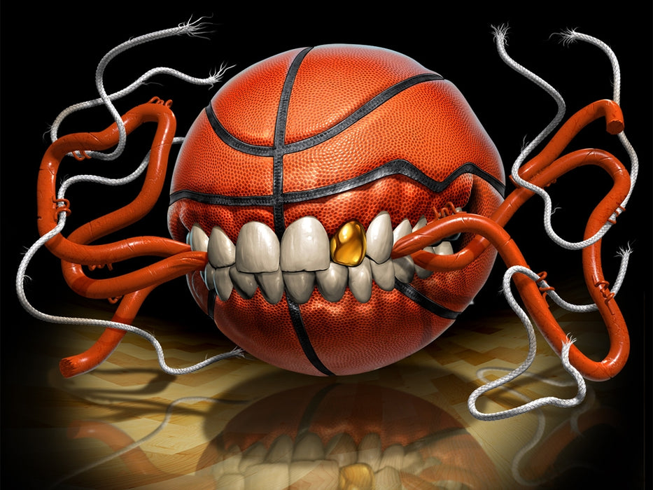 Hoop Monster Art Rendering - Prints54.com