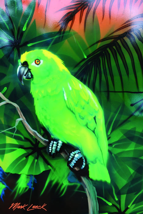 Green Parrot - Prints54.com