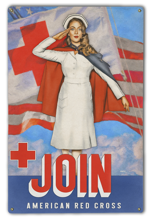 Join the Red Cross Art Rendering - Prints54.com