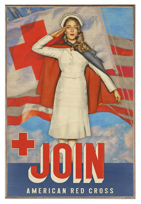 Join the Red Cross Art Rendering - Prints54.com