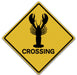 Lobster Crossing Art Rendering - Prints54.com