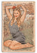 Longing for Summer Pin-Up Girl Art Rendering - Prints54.com