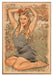 Longing for Summer Pin-Up Girl Art Rendering - Prints54.com