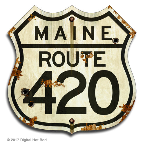 Route 420 - ME - Prints54.com