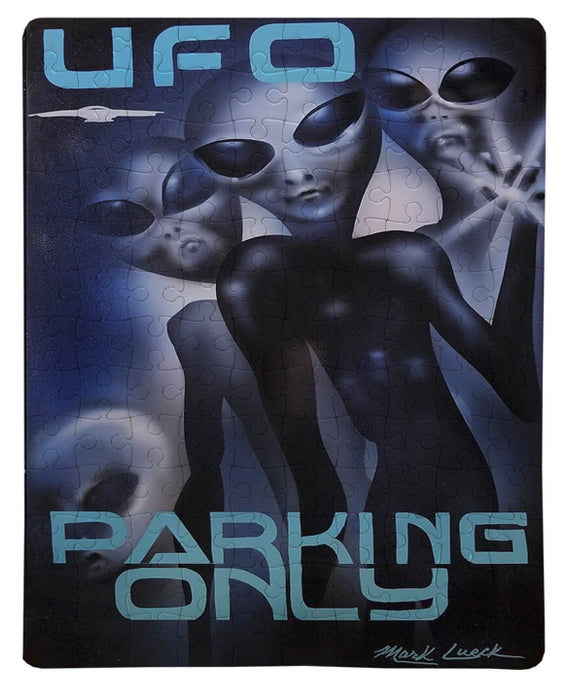 UFO Parking Only Art Rendering - Prints54.com