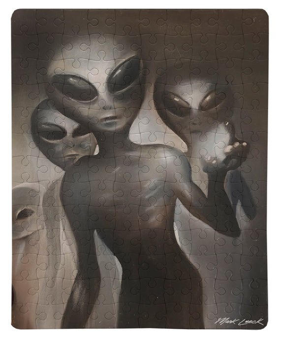 Alien Visitors Art Rendering - Prints54.com