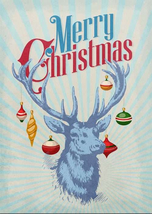 Merry Christmas Art Rendering - Prints54.com