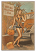 Miss Halloween Pumpkin Patch Retro Pin-Up Girl Art Rendering - Prints54.com