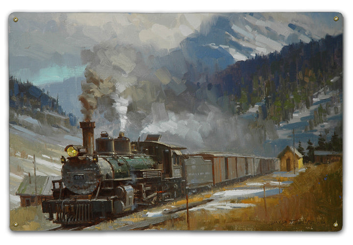 Mountain Steam, Silverton Co. Art Rendering - Prints54.com