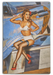 P-51 Mustang Fighter Goddess Pin-Up Girl Art Rendering - Prints54.com