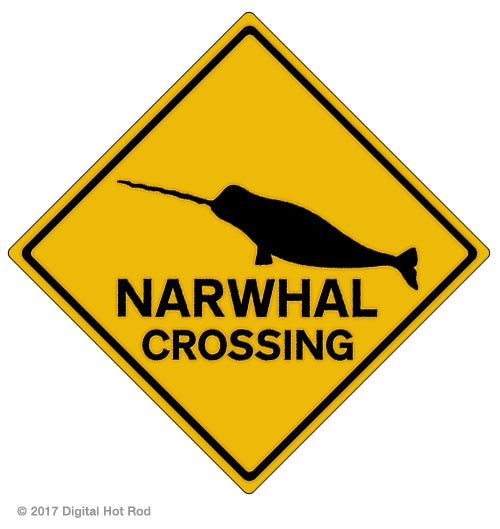 Narwhal Crossing Art Rendering - Prints54.com