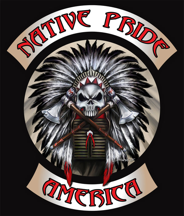 Native American Pride Art Rendering - Prints54.com