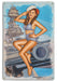 US Navy Natalie Battleship Vintage Military Pin-Up Girl Art Rendering - Prints54.com