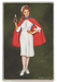 Vintage Nurse Salute Art Rendering - Prints54.com