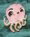 Octopus With Pearls Sealife Nautical Art Rendering - Prints54.com