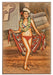 Pacific Princess WW2 Pin-Up Girl Art Rendering - Prints54.com