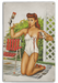 Painting Faux Pas Vintage Pin-Up Girl Art Rendering - Prints54.com