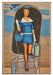 Pan Am Cutie Airlines Pin-Up Girl Art Rendering - Prints54.com