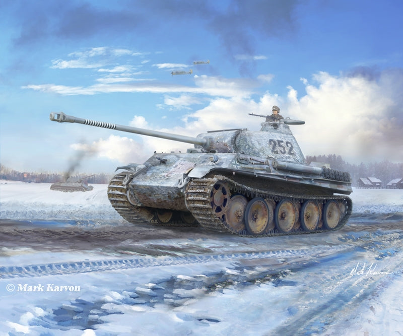 Panther Tank Art Rendering - Prints54.com