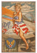 Patriotic P-51 Mustang Air Force WW2 Vintage Pin-Up Girl Art Rendering - Prints54.com