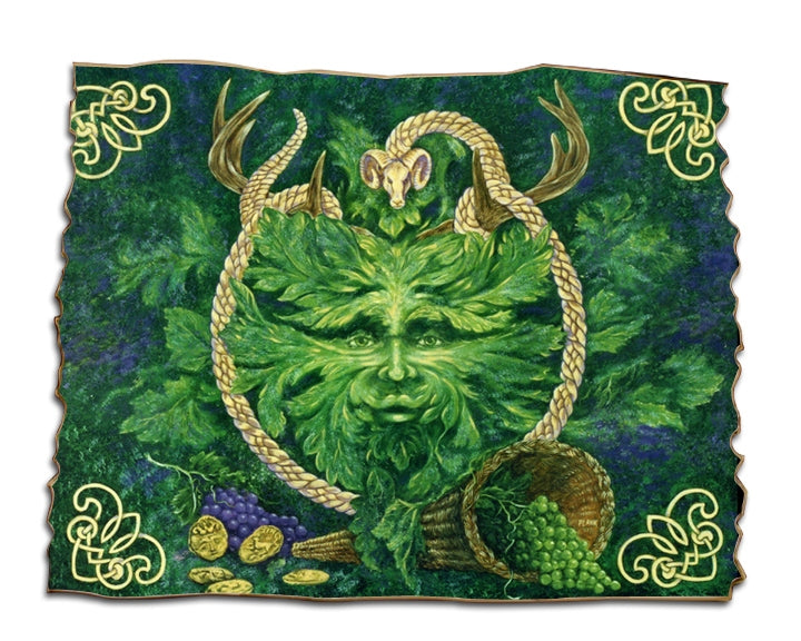 Green Man Cernunnos Art Rendering - Prints54.com