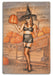 Pumpkin Carving Witch Costume Vintage Pin-Up Girl Art Rendering - Prints54.com