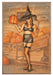 Pumpkin Carving Witch Costume Vintage Pin-Up Girl Art Rendering - Prints54.com