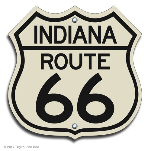 Route 66 - IN Art Rendering - Prints54.com