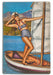 Sailing Sweetie Vintage Pin-Up Girl Art Rendering - Prints54.com