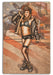 Salute to the Flag Air Force Pilot Vintage Pin-Up Girl Art Rendering - Prints54.com