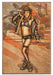 Salute to the Flag Air Force Pilot Vintage Pin-Up Girl Art Rendering - Prints54.com