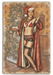 Santa Won't Mind! Christmas Pin-Up Girl Vintage Art Rendering - Prints54.com