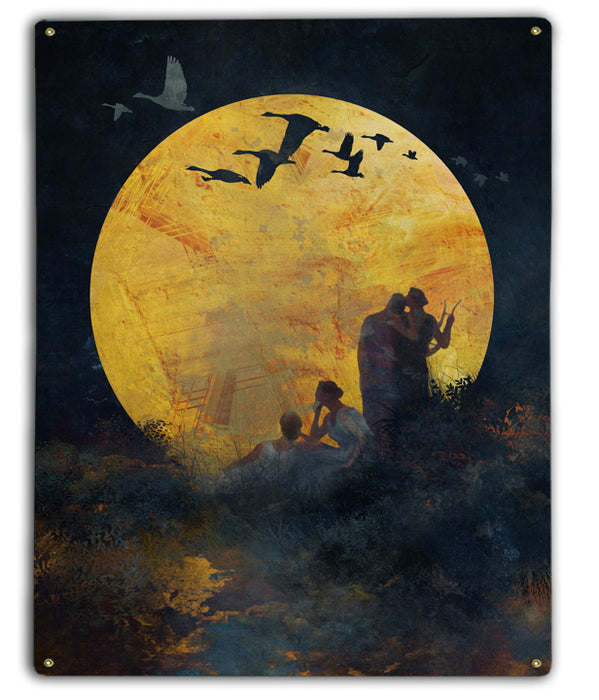 Singing Up the Moon Art Rendering - Prints54.com