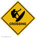 Surfer Crossing Art Rendering - Prints54.com