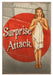 Surprise Attack WW2 Bomber Nose Art Vintage Pin-Up Girl Art Rendering - Prints54.com