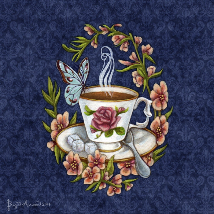 Tea and Company Art Rendering - Prints54.com