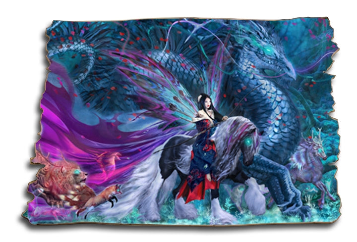 Ride of the Yokai Art Rendering - Prints54.com