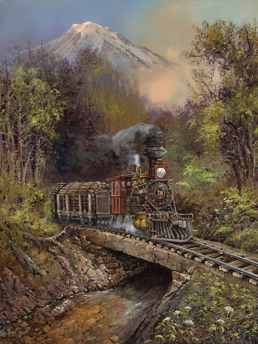 Train #70 Art Rendering - Prints54.com