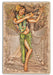 Tropical Delight Pin-Up Girl Art Rendering - Prints54.com