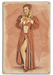 Valentine's Surprise February 14 Vintage Pin-Up Girl Art Rendering - Prints54.com