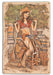 Yeehaa! Cowgirl Western Vintage Pin-Up Girl Art Rendering - Prints54.com