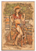 Yeehaa! Cowgirl Western Vintage Pin-Up Girl Art Rendering - Prints54.com