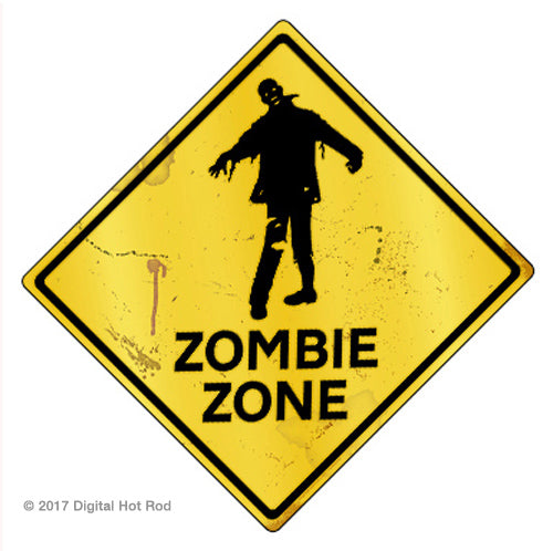 Zombie Zone - Prints54.com