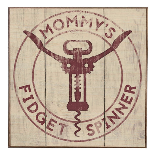 Mommy's Fidget Spinner- Distressed Art Rendering - Prints54.com