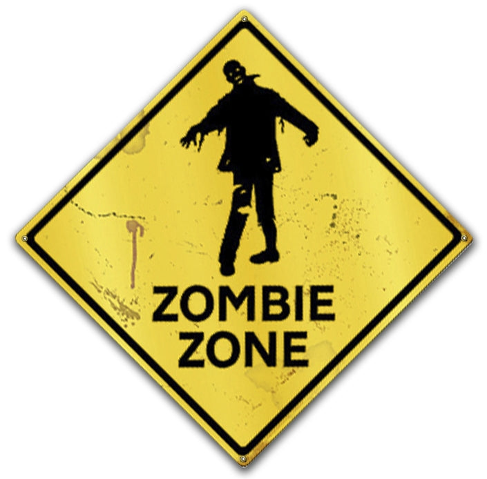 Zombie Zone - Prints54.com