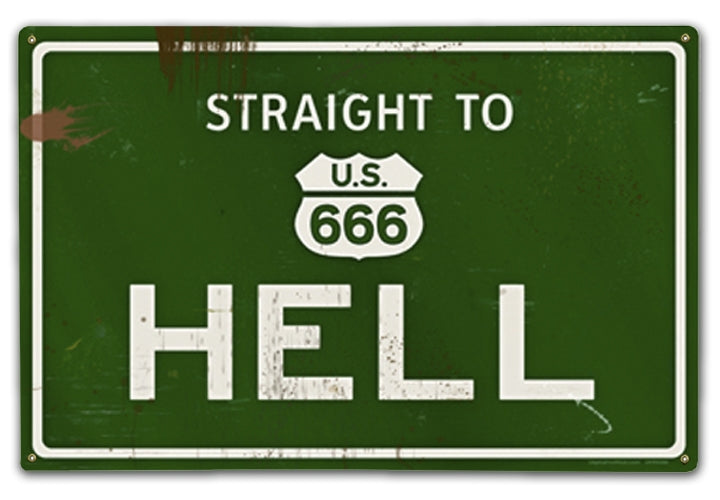 Straight to Hell - Prints54.com