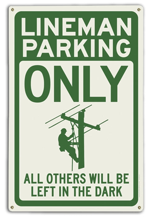 Lineman Parking (Green) Art Rendering - Prints54.com